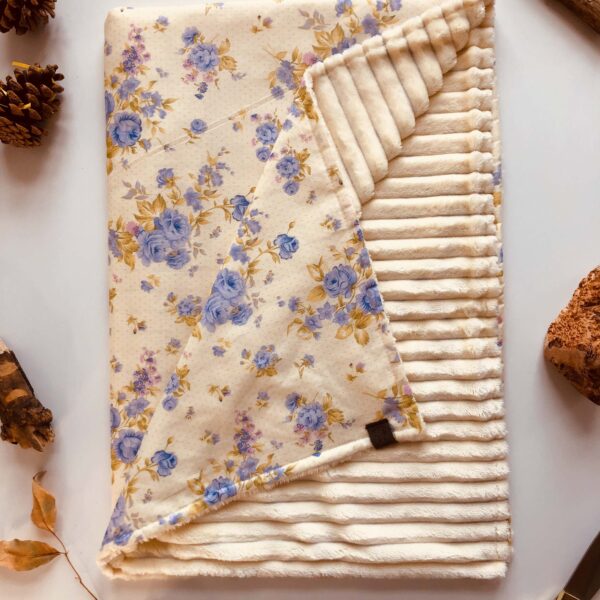 Kuscheldecke Flower Power – Bild 2
