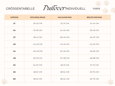 Pullover Fleece - Individuell – Bild 18