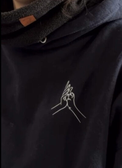 *To the Moon* Hoodie – Bild 2