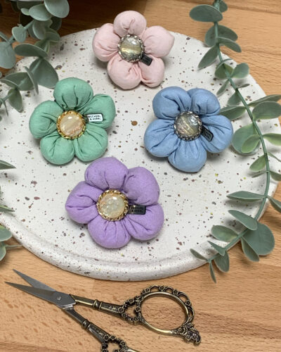 Puffblume Perlmutoptik
